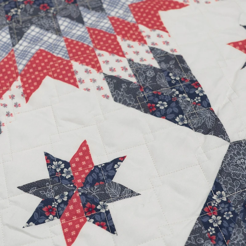 Donna Sharp Bluefield Star Washable Throw