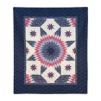 Donna Sharp Bluefield Star Washable Throw