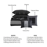 Bebejan Kyle 5-pc. Reversible Cotton Comforter Set