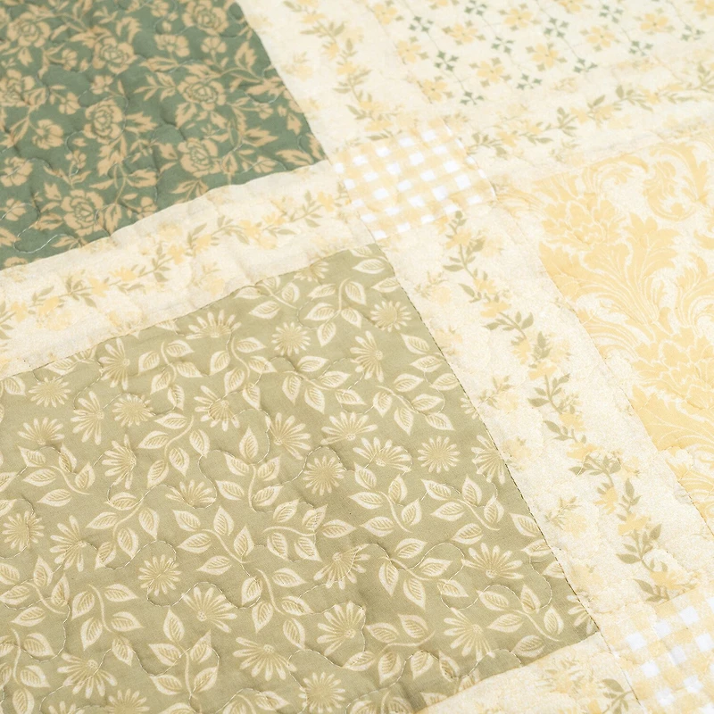 Donna Sharp Meadow Easy Care Quilt Set