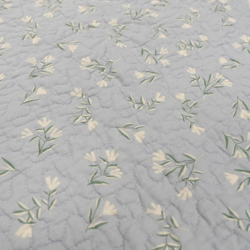 Donna Sharp Blue Pastures Pieced Cotton Quilt Set