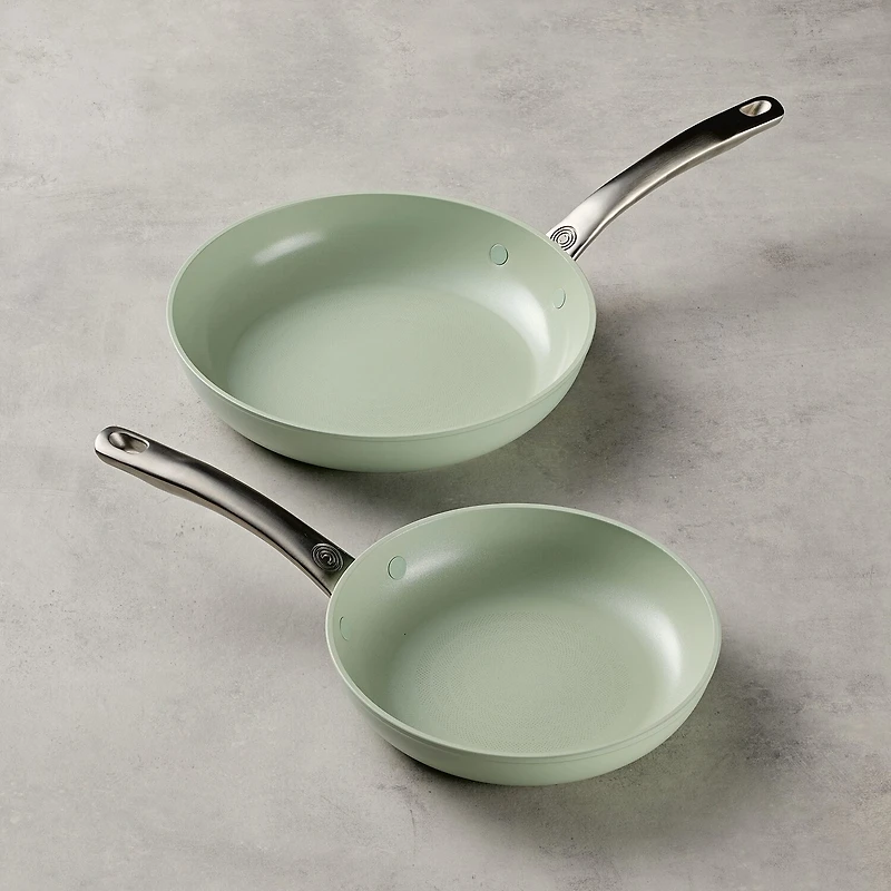 Circulon Halo with LaserDefense Ceramic Nonstick 2-pc. Frying Pan Set