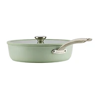 Circulon Halo with LaserDefense Ceramic Nonstick 5-qt. Covered Saute Pan