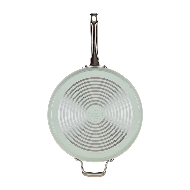 Circulon Halo with LaserDefense Ceramic Nonstick 5-qt. Covered Saute Pan