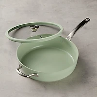 Circulon Halo with LaserDefense Ceramic Nonstick 5-qt. Covered Saute Pan