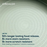 Circulon Halo with LaserDefense Ceramic Nonstick 5-qt. Covered Saute Pan