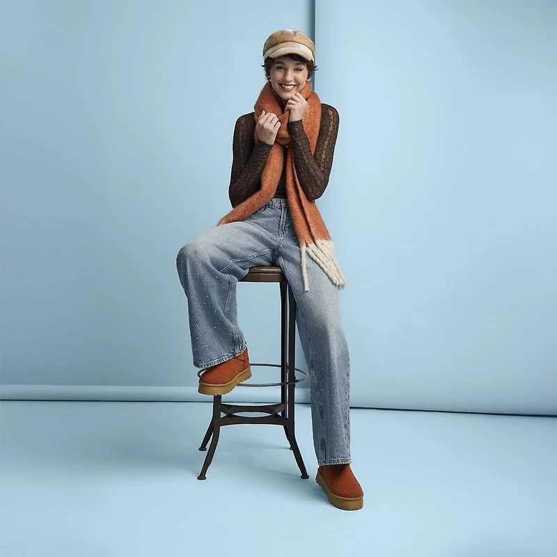 a.n.a Menswear Plaid Womens Cadet Hat