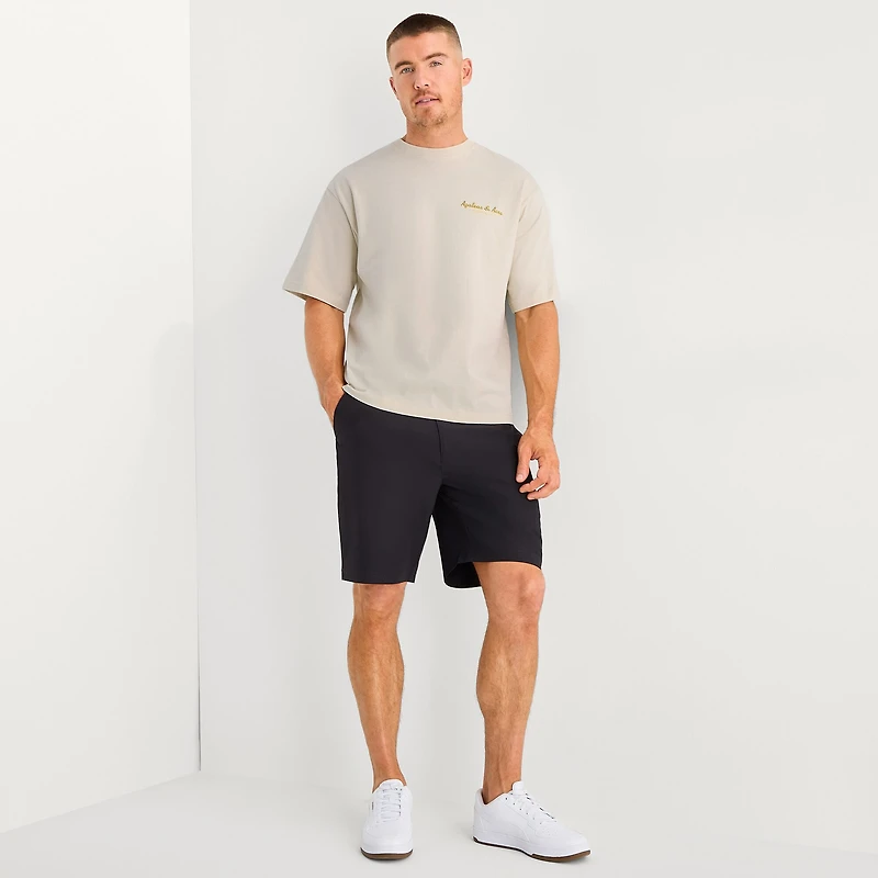 Xersion Mens Crew Neck Short Sleeve Oversized Graphic T-Shirt