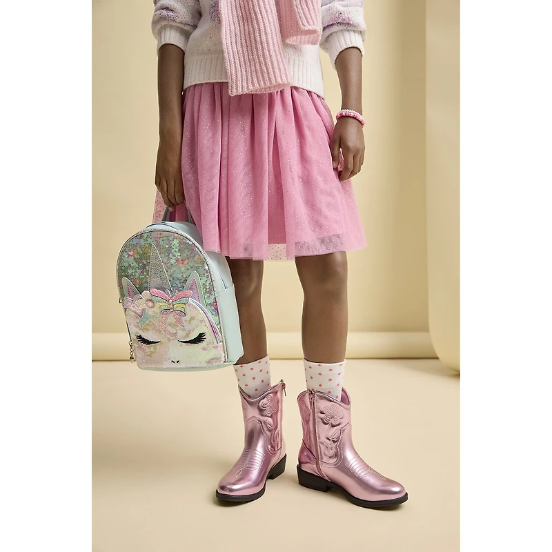 Thereabouts Little & Big Kid Girls Catalina Flat Heel Cowboy Boots