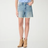 JS Jessica Simpson Womens 5 1/2" High Rise Bermuda Short