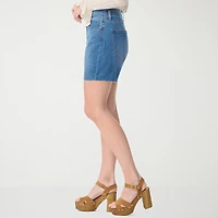 JS Jessica Simpson Womens 5 1/2" High Rise Bermuda Short