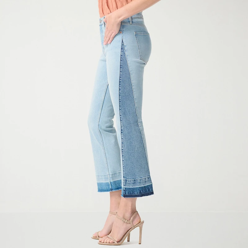 JS Jessica Simpson Womens High Rise Flare Leg Jean