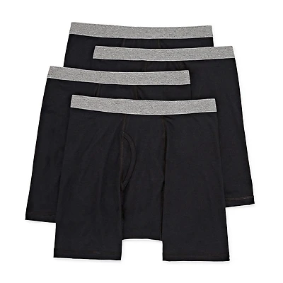 Stafford Dry + Cool Mens Big and Tall 4 Pack Boxer Briefs 302869