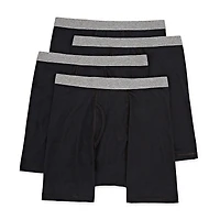 Stafford Dry + Cool Mens Big and Tall 4 Pack Boxer Briefs 302869