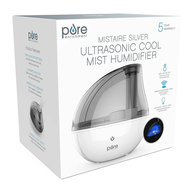 Pure Enrichment MistAire Ultrasonic Cool Mist Humidifier