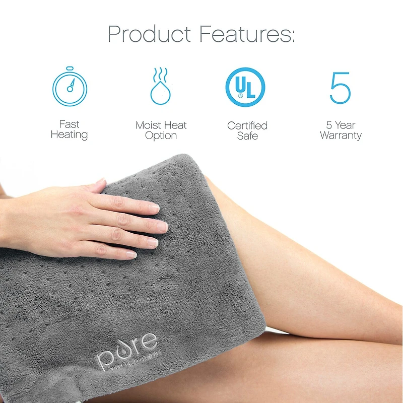 Pure Enrichment PureRelief Deluxe Heating Pad
