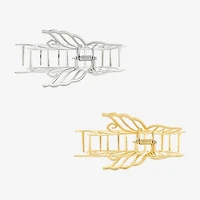 Arizona Gold Tone & Silver Tone Butterfly 2-pc. Hair Clip