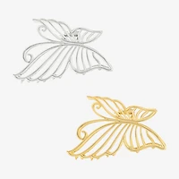 Arizona Gold Tone & Silver Tone Butterfly 2-pc. Hair Clip