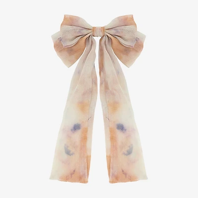 Arizona Light Pink Watercolor Hair Bow