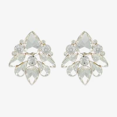 Bijoux Bar Gold Tone Womens Glass Drop Earrings