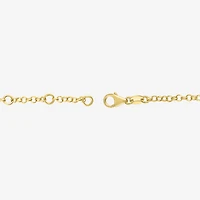 Diamond Addiction (G-H / I1-I2) Womens 1/3 CT. T.W. Lab Grown White Diamond 10K Gold Heart Charm Bracelet
