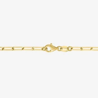 Diamond Addiction "Love" (G-H / I1-I2) Womens 1/10 CT. T.W. Lab Grown White Diamond 14K Gold Over Silver Paperclip 18 Inch Pendant Necklace