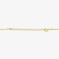 Diamond Addiction (G-H / I1-I2) Womens 1/5 CT. Lab Grown White Diamond 14K Gold Over Silver Sterling Silver Heart 18 Inch Pendant Necklace