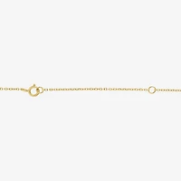 Diamond Addiction (G-H / I1-I2) Womens Diamond Accent Lab Grown White Diamond 14K Gold Over Silver Round 16 Inch Pendant Necklace