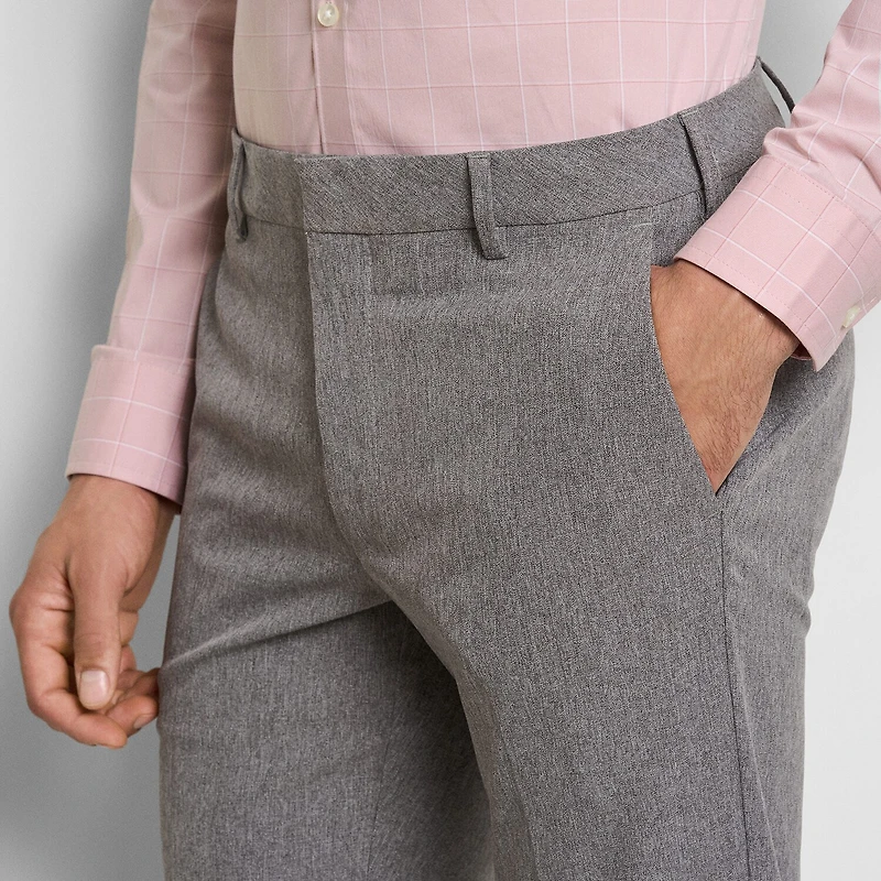 Van Heusen Everyday Defense Stain Shield Mens Slim Fit Dress Flat Front Pant