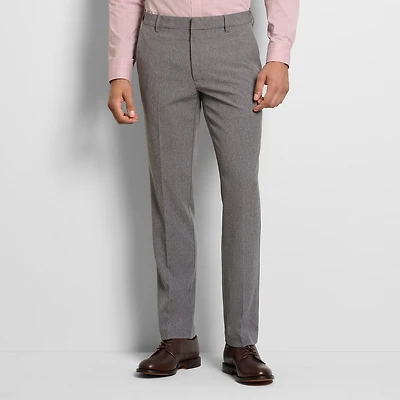 Van Heusen Everyday Defense Stain Shield Mens Slim Fit Dress Flat Front Pant