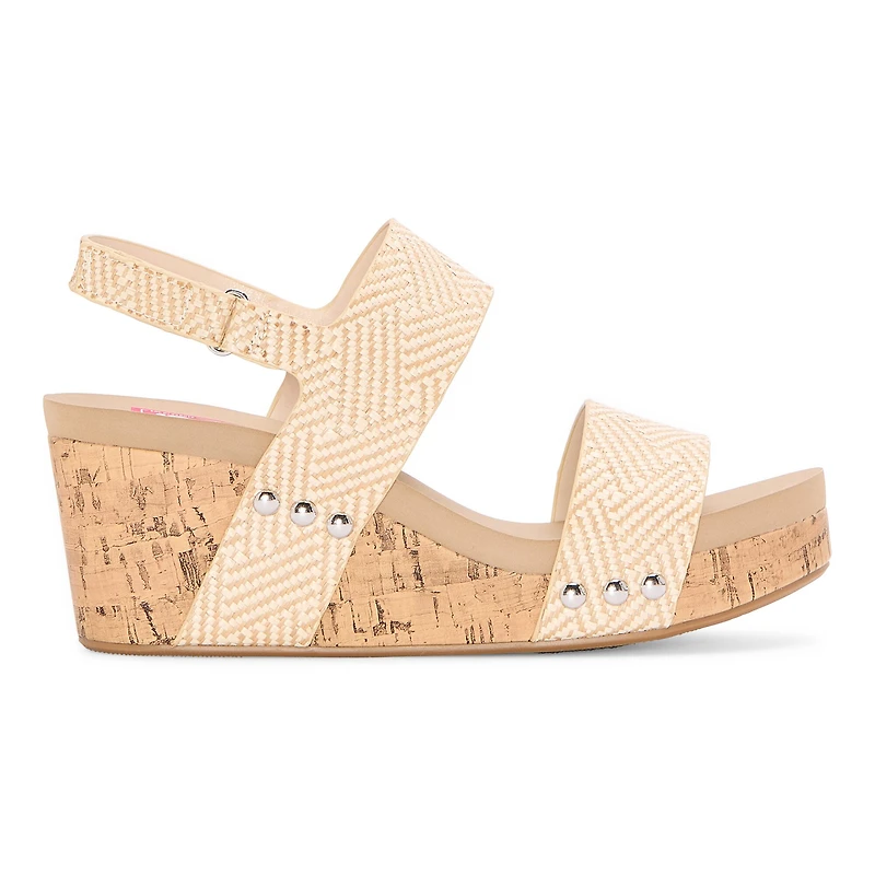 Pop Womens Xiomara Wedge Sandals