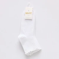 Mixit Lettuce Edge Womens 3 Pair Quarter Ankle Socks