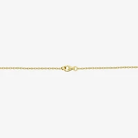 F / Si2) Womens 1 CT. T.W. Lab Grown White Diamond 14K Gold Over Silver Heart 18 Inch Pendant Necklace