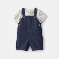 Carter's Baby Boys 2-pc. Shortall Set