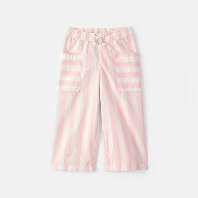 Carter's Toddler Girls Wide Leg Regular Fit Pull-On Pant