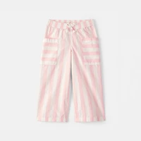 Carter's Toddler Girls Wide Leg Regular Fit Pull-On Pant