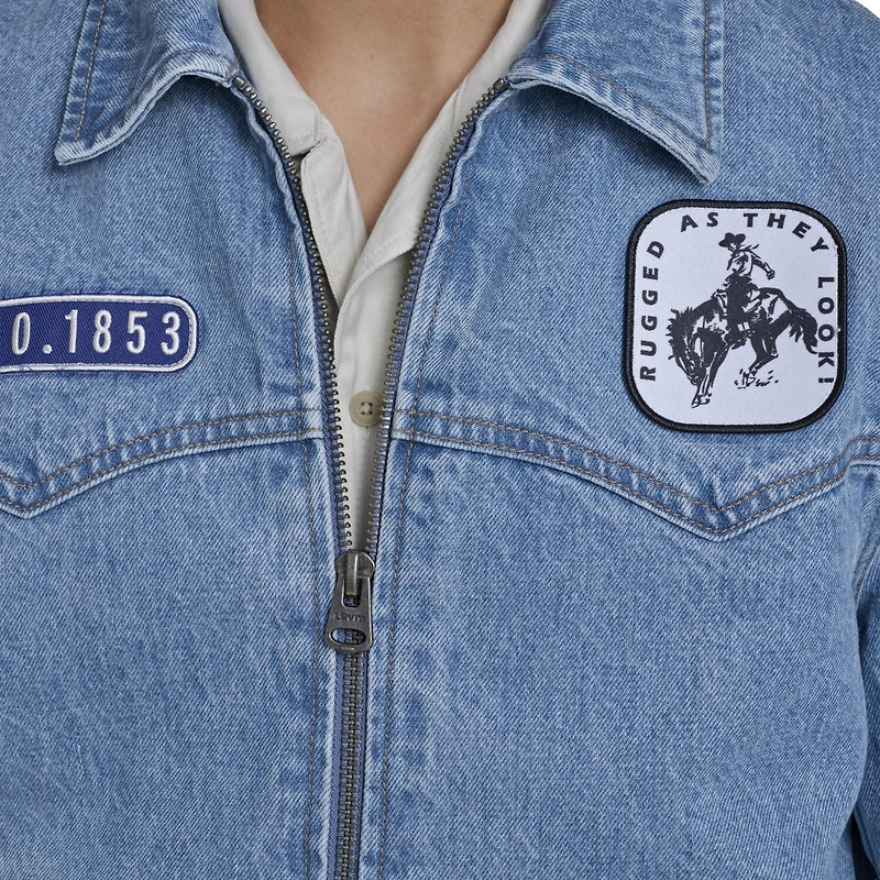 Levi's® Mens Western Patch Bomber Jacket