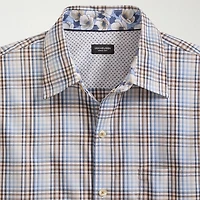 Van Heusen Originals Mens Short Sleeve Regular Fit Wrinkle Free Big and Tall Button-Down Shirt