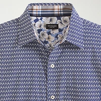 Van Heusen Originals Mens Short Sleeve Regular Fit Wrinkle Free Big and Tall Button-Down Shirt