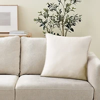 Brooklyn Loom Pinstripe Square Throw Pillow