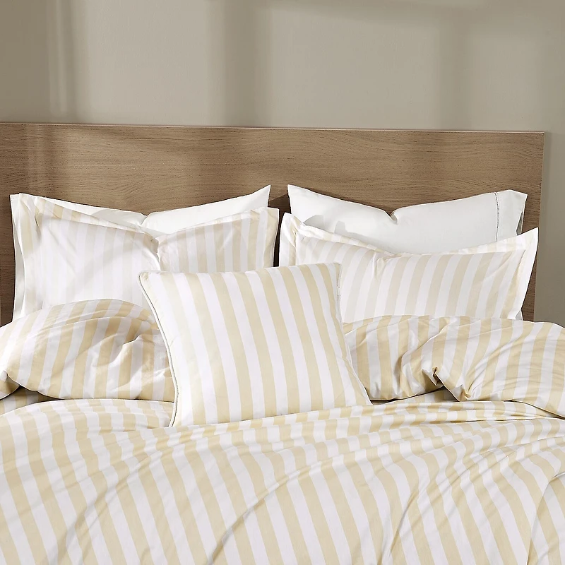 Brooklyn Loom Levi Stripe Square Throw Pillow
