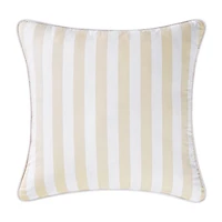 Brooklyn Loom Levi Stripe Square Throw Pillow