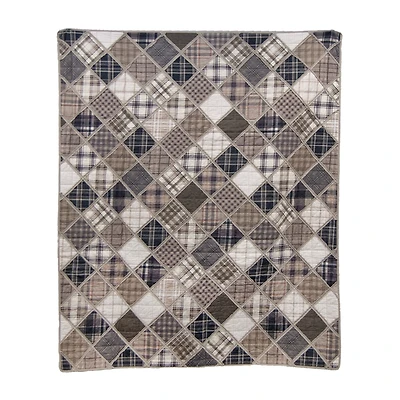 Donna Sharp Driftwood Washable Hypoallergenic Midweight Throw