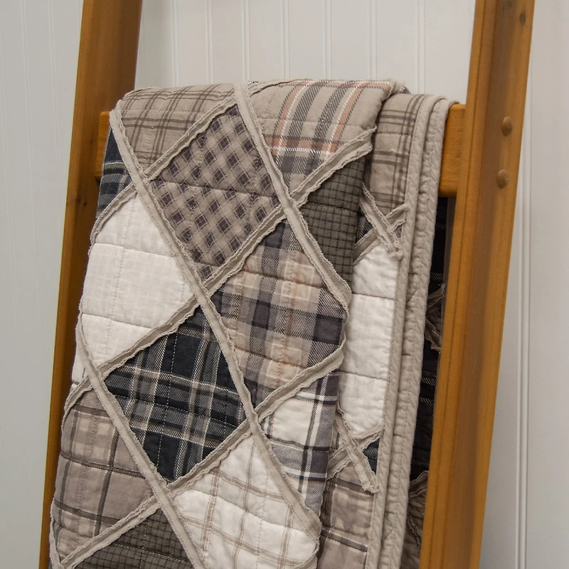 Donna Sharp Driftwood Washable Hypoallergenic Midweight Throw