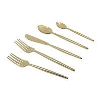 Vibhsa Modern Golden 20-pc. Flatware Set