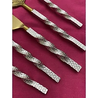 Vibhsa Silver Oranated 20-pc. Flatware Set
