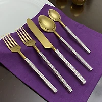 Vibhsa Silver Oranated 20-pc. Flatware Set