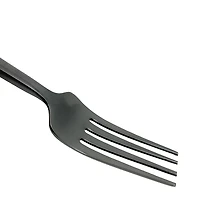 Vibhsa Shiny Black 20-pc. Flatware Set