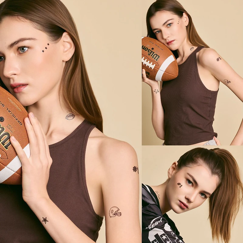 Inked By Dani Game Day Temporary Tattoo Kit