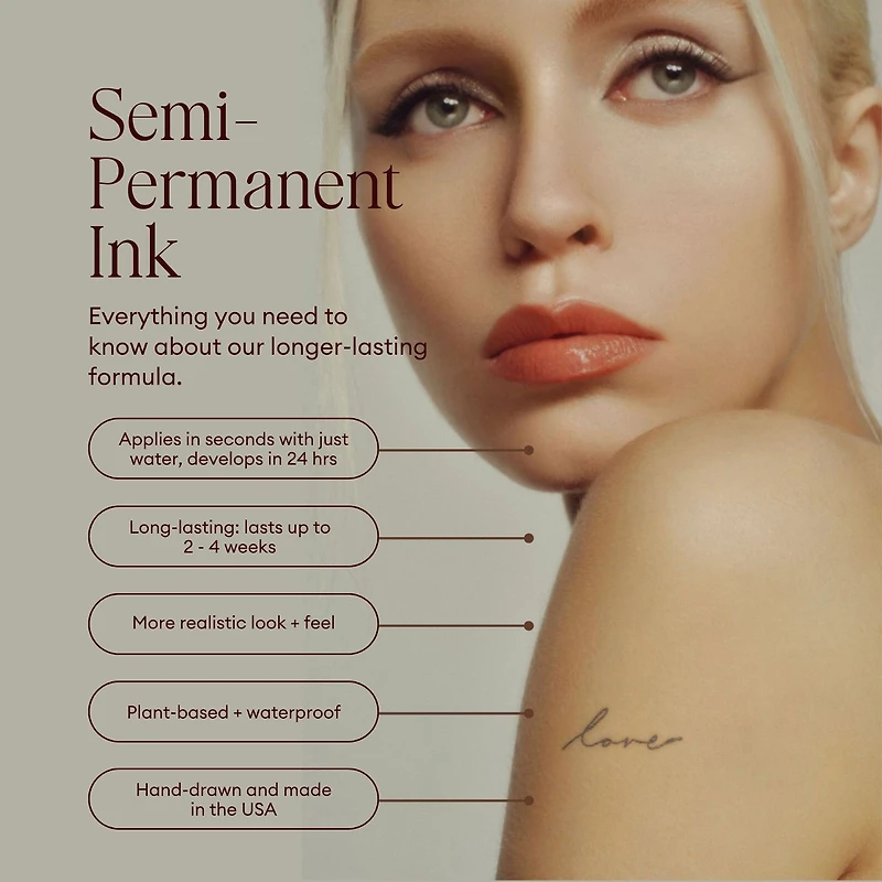 Inked By Dani Semi-Permanent Tattoos: Dreamy Pack
